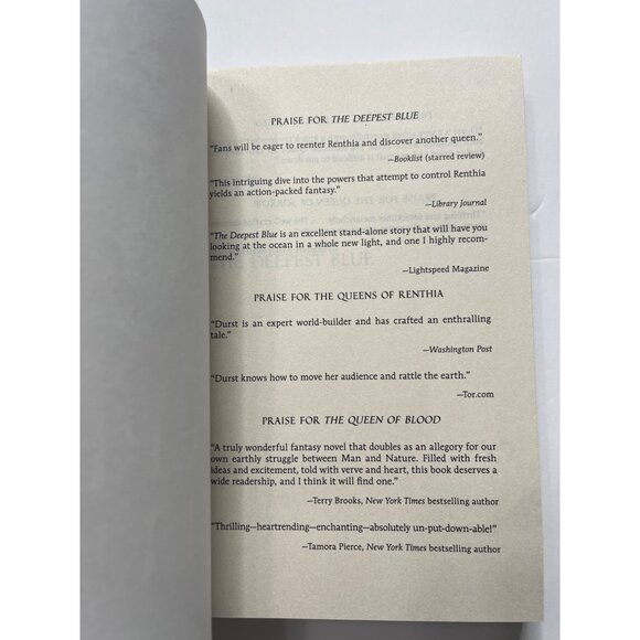 The Deepest Blue Sarah Durst Science Fiction Dark Fantasy Book Novel Sci Fi - Picture 4 of 5